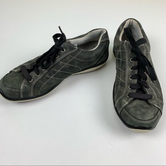 FOOTJOY LoPro 97261 Spike-less Golf Shoes Low Top Black Leather size 7 - Picture 2 of 8